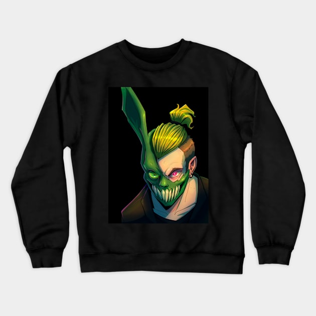 Jacksepticeye corpsona Crewneck Sweatshirt by dotrichan